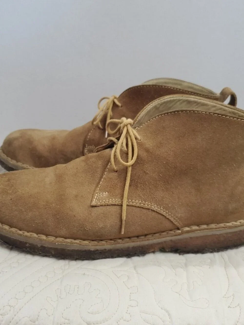 Cabela's Men's Chukka Boot Size 12M Suede Leather Outdoors Cabin Casual Camp